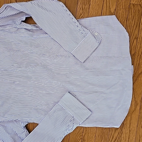 CCO J.Crew Haberdashery Striped Shirt Dress - Picture 13 of 13
